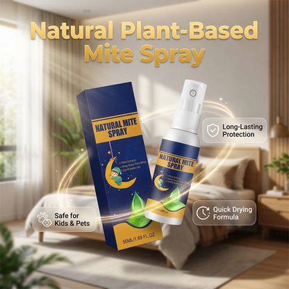 🦠🚫 OFFRE LIMITÉE 56% DE RÉDUCTION! Spray anti-acariens naturel à base de plantes🌿✨