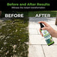 🔥 Spray anti-mousse pour l'extérieur – Formule à action rapide pour terrasses, allées et pierres de jardin – Idéal pour les dallages, les murs en briques et le béton 🪨🌿