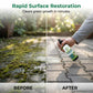🔥 Spray anti-mousse pour l'extérieur – Formule à action rapide pour terrasses, allées et pierres de jardin – Idéal pour les dallages, les murs en briques et le béton 🪨🌿