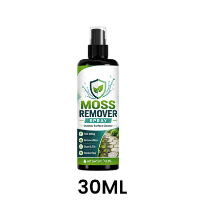 🔥 Spray anti-mousse pour l'extérieur – Formule à action rapide pour terrasses, allées et pierres de jardin – Idéal pour les dallages, les murs en briques et le béton 🪨🌿
