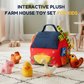 🧸 PROMO FLASH : 55% DE RÉDUCTION ! Maison de Ferme Interactive en Peluche – 6 Zones d'Exploration & Marionnettes Animaux for Apprendre en Jouant 🚜✨