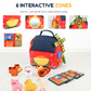 🧸 PROMO FLASH : 55% DE RÉDUCTION ! Maison de Ferme Interactive en Peluche – 6 Zones d'Exploration & Marionnettes Animaux for Apprendre en Jouant 🚜✨