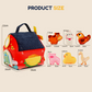 🧸 PROMO FLASH : 55% DE RÉDUCTION ! Maison de Ferme Interactive en Peluche – 6 Zones d'Exploration & Marionnettes Animaux for Apprendre en Jouant 🚜✨