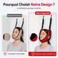 🧘 PROMO 55% DE RÉDUCTION ! ✨ Dispositif de traction cervicale sur porte – Installation Rapide, Brides Réglables, Coussinet Doux ✨