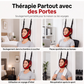 🧘 PROMO 55% DE RÉDUCTION ! ✨ Dispositif de traction cervicale sur porte – Installation Rapide, Brides Réglables, Coussinet Doux ✨