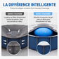 ❄️ PROMO LIMITÉE 57% DE RÉDUCTION ! ✨ Coussin d'Air d'Hivernage pour Piscine – Anti-Gel, Avec Cordes 🛟
