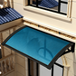 🏡 53% DE RÉDUCTION! 🌧️ Auvent marquise porte & fenêtre – Polycarbonate anti-UV & support renforcé ✨