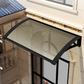 🏡 53% DE RÉDUCTION! 🌧️ Auvent marquise porte & fenêtre – Polycarbonate anti-UV & support renforcé ✨