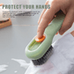 Brosse de nettoyage à poils souples