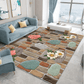 🔥【limited time 50% discount】Cut-out 3D Teppich mit floralem Bodenbelag