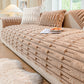 Housses de coussin de canapé super douces, en peluche et antidérapantes