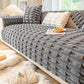 Housses de coussin de canapé super douces, en peluche et antidérapantes