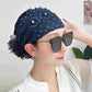 Ladies Floral Lace Headscarf (foulard en dentelle à fleurs)